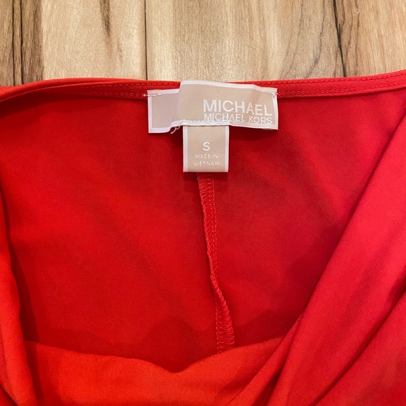 Flattering orange Michael Kors dress - Picture 2 of 2